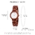Relógio de Pulso de Quartzo Feminino BOBO BIRD GT021 À Prova D'Água - ElaShopp.com