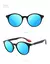 Óculos de Sol Redondos ElaShopp polarizados Unissex Anti-Reflexo - loja online