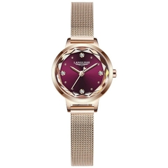 Relógio Feminino LANGLISH 610 Alta Qualidade Aço Inoxidável Impermeável