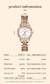 Relógio Feminino LIGE 6703 À Prova D'Água - comprar online