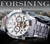 Relógio Masculino FORSINING S1170-3 À Prova D'Água