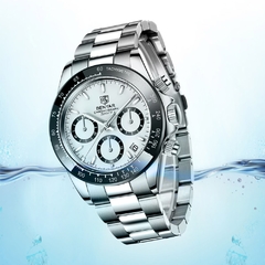 Relógio Masculino Casual BENYAR BY-5169 Aço Inoxidável à prova d água