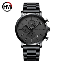 Relógio Multifuncional Hannah Martin HM-109 Pulseira de Malha de aço Inoxidável - comprar online