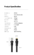 Cabo Ethernet UGREEN 40gbps rj 45 lan rj45