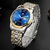 Relógio Masculino WWOOR 701E Aço Inoxidável - ElaShopp.com