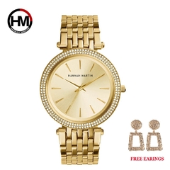 Relógio de Pulso Feminino HANNAH MARTIN HM-1185 À Prova D'Água - comprar online