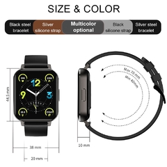 Imagem do Relógio Smartwatch LOKMAT RTK8762 Kit com 2 Pulseiras