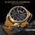 Relógio Masculino FORSINING GMT1218-5 À Prova D'Água - loja online