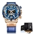 Relógio Masculino LIGE 8917 À Prova D'Água - comprar online