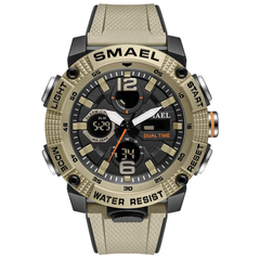 Relógio Digital Esportivo SMAEL 8039 Militar À Prova D´Água - ElaShopp.com