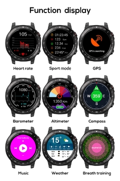 Relógio Inteligente Smartwatch NORTH EDGE IOS Android - loja online