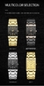 Relógio Masculino de Luxo Retangular VA VA VOOM VA-2431 À Prova D'Água na internet