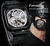 Relógio Masculino FORSINING GMT1148-7 Não à prova d' água - ElaShopp.com