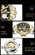 Relógio Masculino CHENXI CX-8808B À Prova D'Água - ElaShopp.com