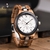 Relógio Masculino de madeira de luxo BOBO BIRD GR022 À Prova D'Água - ElaShopp.com