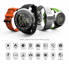 Lokmat relógio inteligente esporte à prova d'água pedômetros mensagem lembrete bluetooth natação ao ar livre homens smartwatch para ios telefone android na internet