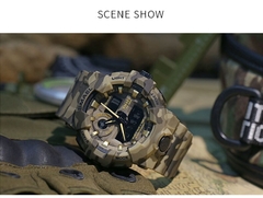 Relógio SMAEL 8001 Camuflagem Exército À Prova D´Água - comprar online