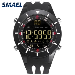 Relógio de Pulso Com Despertador Display SMAEL 8002 Militar À Prova D´Água