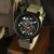 Imagem do Relógio Verde do Exército Masculino Bobo bird WR24 Não à prova d' água