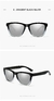 óculos de sol polarizados unissex DOKLY UV400 na internet