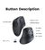 Mouse Vertical Sem Fio UGREEN Bluetooth 5.0 2.4G Ergonômico 4000DPI na internet