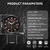 Relógio Masculino IBSO 6860B À Prova D'Água - comprar online