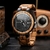 Relógios de madeira BOBOBIRD GO026 Masculino À Prova D'Água - ElaShopp.com