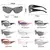 Óculos de Sol Sem Aro ElaShopp Unissex Esportivo - comprar online