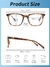 Óculos Quadrado JM 5025 na internet