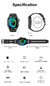 Smartwatch Rastreador Esportivo Monitor de Saúde - comprar online
