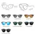 Óculos de Sol Redondos ElaShopp polarizados Unissex Anti-Reflexo - comprar online
