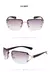 Óculos de Sol Clássico Quadrado ElaShopp sem Moldura Feminino - comprar online