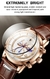 Relógio Masculino LIGE 8974 À Prova D'Água - comprar online