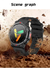 Smartwatch para homens tela AMOLED HD ultra grande chamada Bluetooth na internet