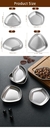 Placa de aço inoxidável para café MYVIT molho bandeja irregular na internet