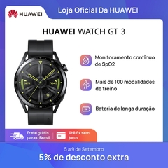Smartwatch Huawei Watch GT 3 Monitoramento de SpO2 Bluetooth chamadas ROSTEST à prova d'água GT3 - loja online