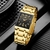 Relógio Masculino de Luxo Retangular VA VA VOOM VA-2431 À Prova D'Água - comprar online
