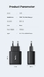 Carregador USB Portatil 3 Portas TOPK B15 - comprar online