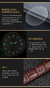 Relógio para homens de Quartzo Impermeável - loja online