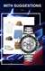 Relógio de Quartzo Masculino MEGIR 8104 À Prova D'Água - ElaShopp.com