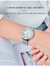Relógio para Mulheres Casual Aço Inoxidável - ElaShopp.com