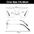 Óculos De Leitura octogonal JM 6275-1 - loja online
