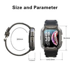 Relógio Esportivo Digital SKMEI com Monitor de Frequência Cardíaca À Prova D' Água - loja online