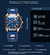 Relógio de Quartzo de Silicone de luxo Masculino - comprar online