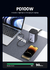 Carregador UGREEN GaN 100W Desktop Charger MFi Carregador Magnético Sem Fio para iPhone - ElaShopp.com