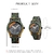 Relógio de pulso Masculino BOBO BIRD GT130 À Prova D'Água - ElaShopp.com