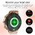 Relógio Inteligente Impermeável para Homens e Mulheres Chamada Bluetooth - comprar online