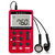 Mini Pocket Radio Receiver Portátil AM FM