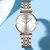 Relógio Feminino Aço Inoxidável HANNA MARTIN 2035 À Prova D'Água - comprar online