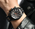 Relógio de Quartzo de Silicone de luxo Masculino - ElaShopp.com